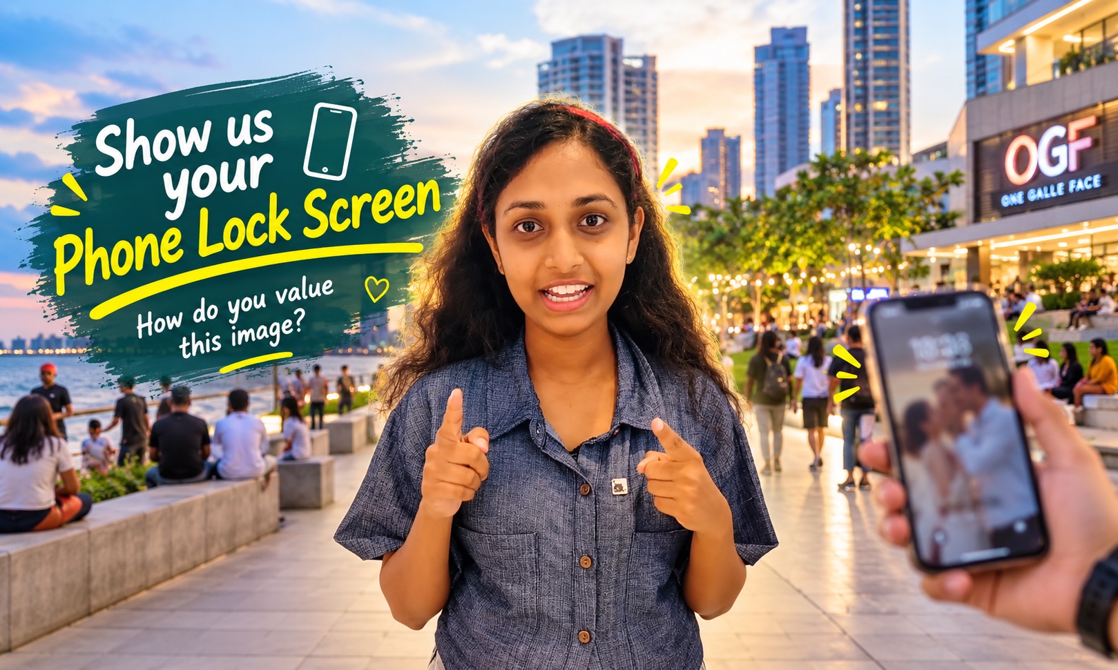 ඔයාගේ Lock Screen එකේ තියෙන Photo එකේ කතාව මොකක්ද?